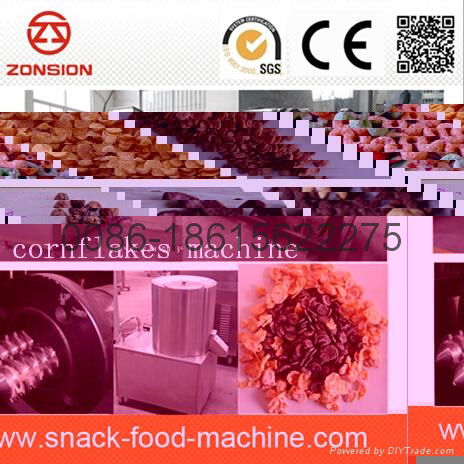 150kg/h corn flakes processing line 3