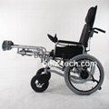 High backrest and electric footrest power wheelchair (BZ-6103) 2