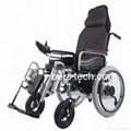 High backrest and electric footrest power wheelchair (BZ-6103) 4