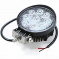 4 Inch Round 27W LED Work Light For Auto ATV SUV JEEP  1