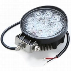 4 Inch Round 27W LED Work Light For Auto ATV SUV JEEP 