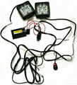 Universal LED Light Bar Wiring 2 Leg Wiring Harness Include Switch Kit 180W  1