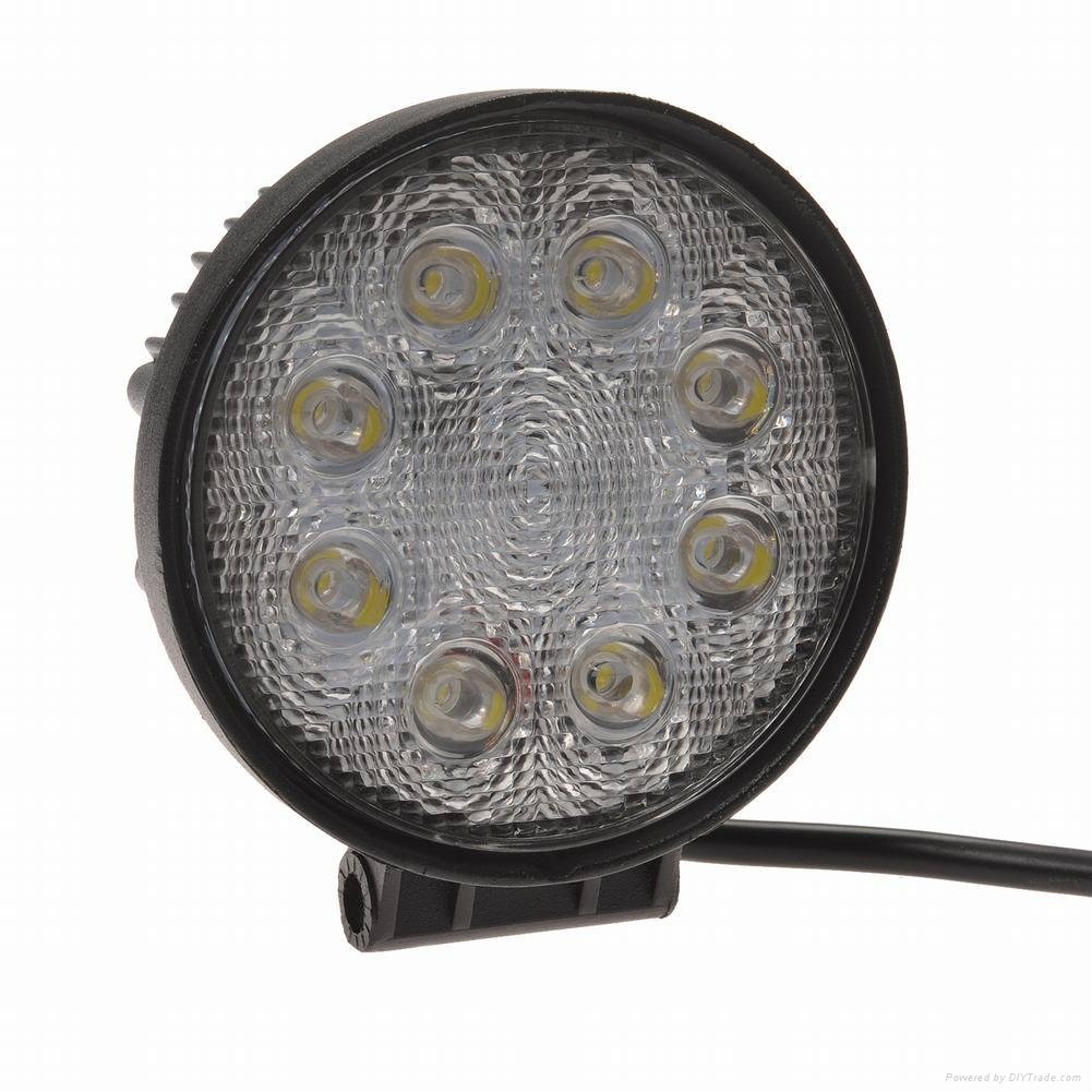  IP67 5.1 Inch 24 W Epistar 6500K Portable LED Spot Work Lamp Off Road ATVs 3