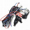 2 Legs Wiring Harness and Switch Support 300W Double Color Light Bar  1