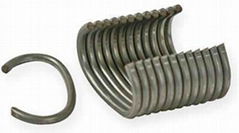 Stainless steel hog rings - high strength &amp; no rust