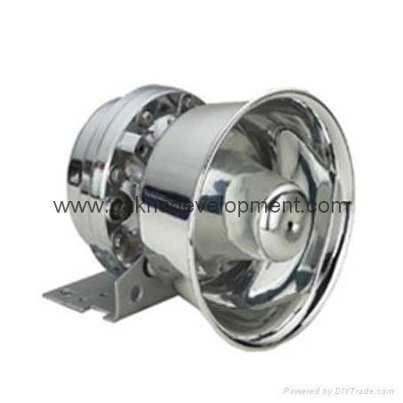 Round Stainless Steel Speaker for Siren with 100W and 200W Available