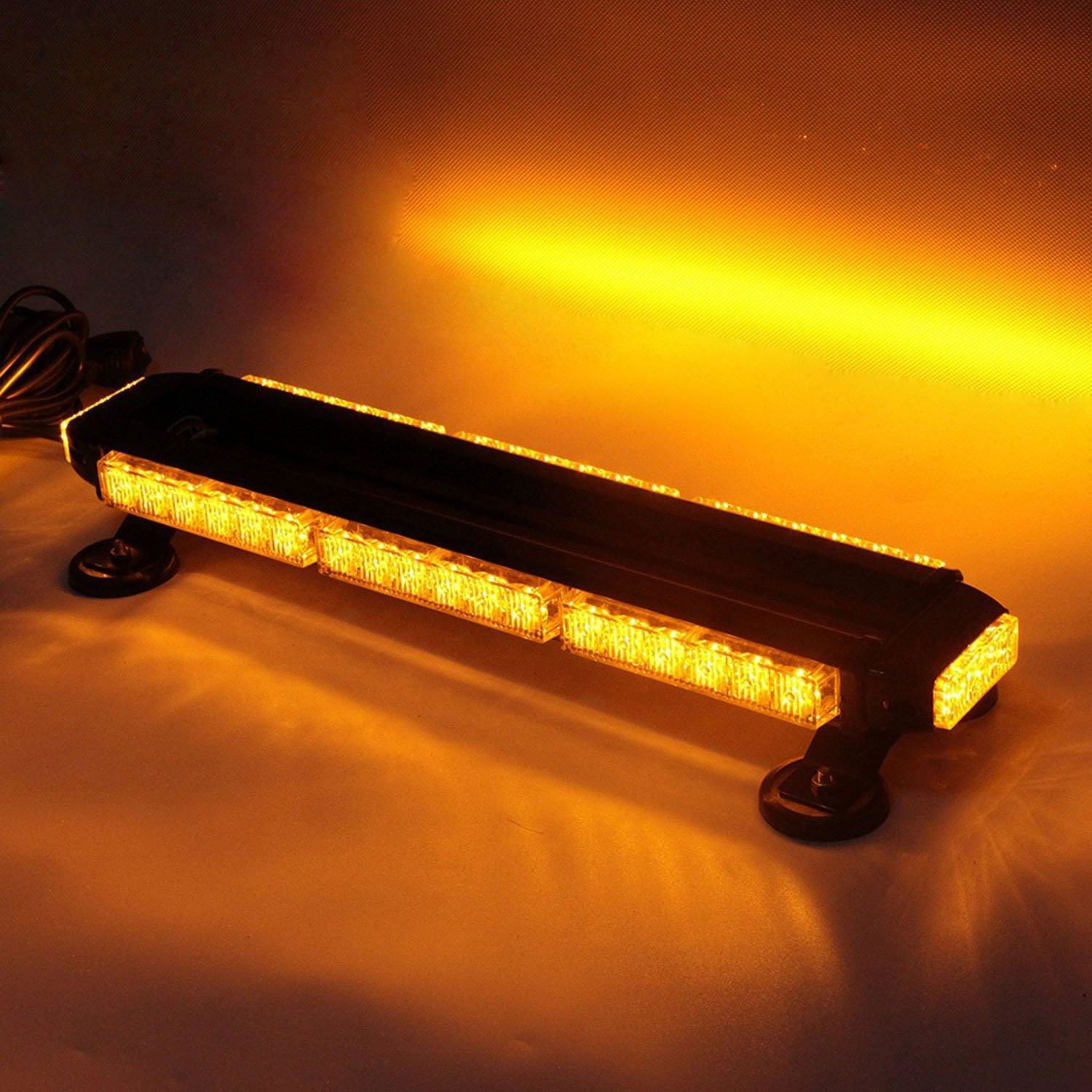 Led Emergency Warning Traffic Advisor Vehicle Strobe Light Bar with Leds on Four