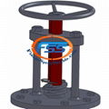 PTFE Clear Flange Safety Shields