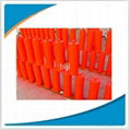 HDPE Plastic belt conveyor impact idler roller 1