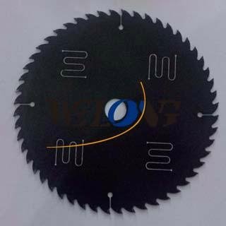 185mm 52T with teflon coating and noise reduction line Thin kerf saw blade