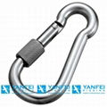 Zinc Plated Spring Snap Hook 1