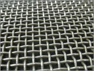 Crimped square wire mesh