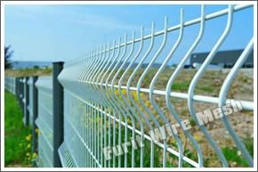 Welded mesh fence 3