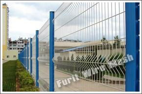 Welded mesh fence 4