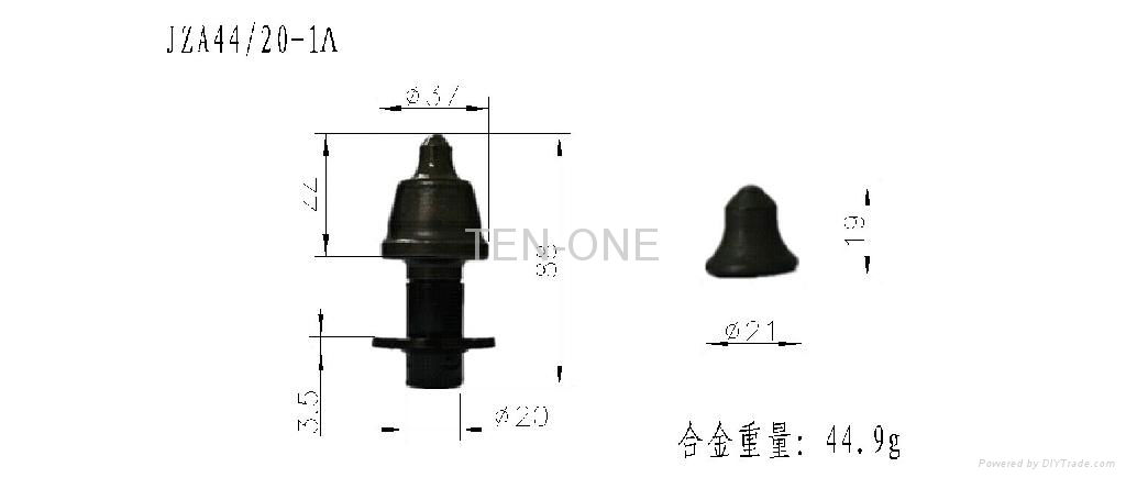 Milling bit for road construction machine 3