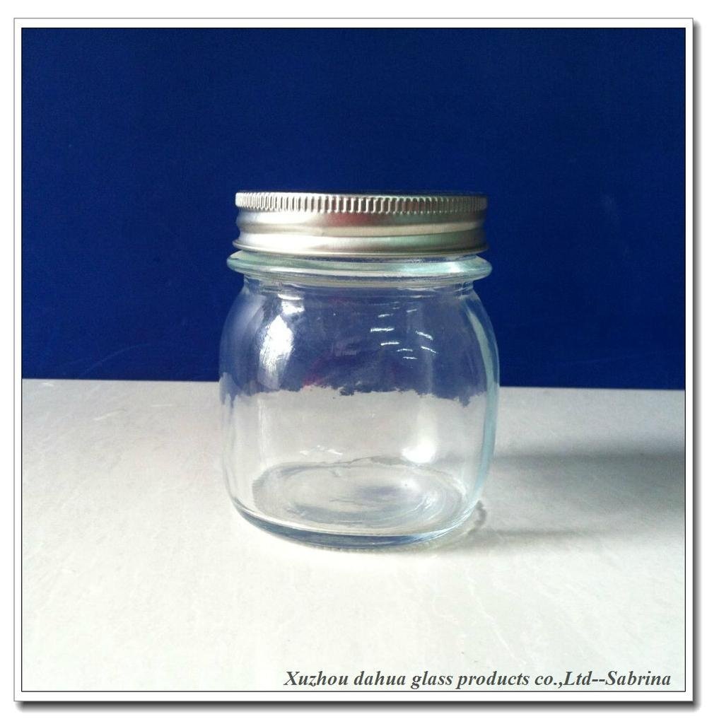 250ml Food grade glass storage jar  high quality 2