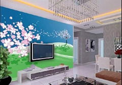 modern wallpaper covering textile