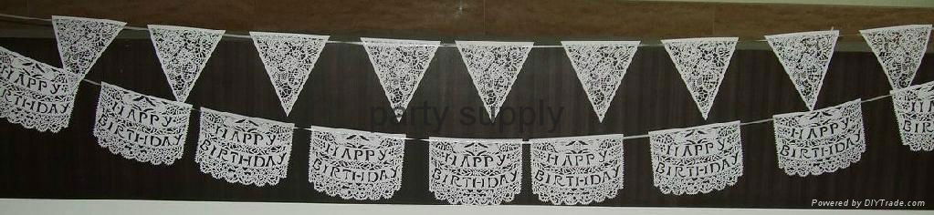 Paper Banner happy birthday banner wedding love banner 3