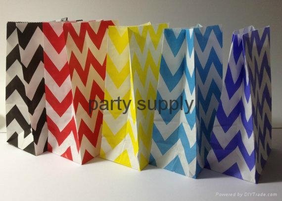 Standup Colorful Polka Dots Paper Bags Christmas Bag Open Top Gift Pack 3