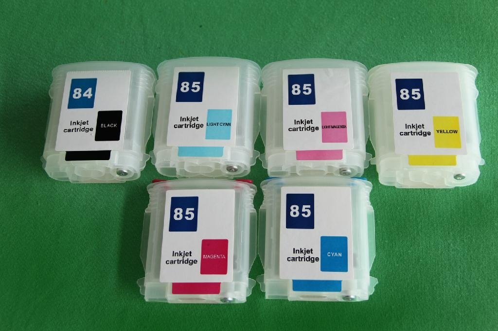 Best quality 6 colors refillable ink tank for HP Designjet 130