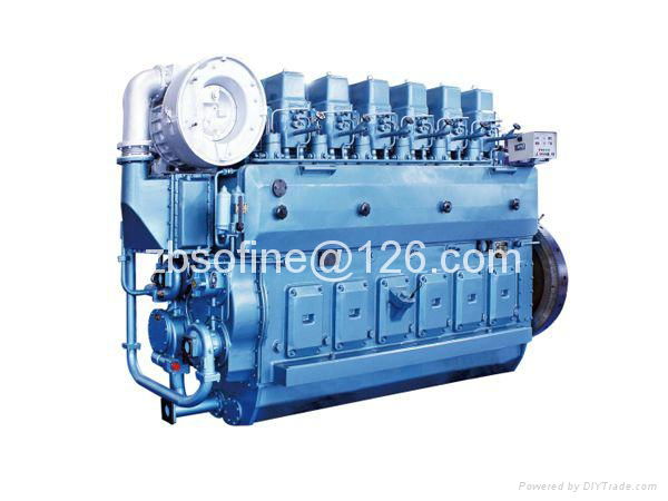 600kW 816PS 816HP weichai CW6200ZC marine diesel engines ship motors