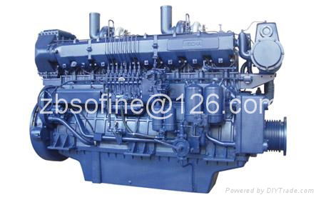 601kW 818PS 818HP weichai 8170ZC818-3 marine diesel engines ship motors