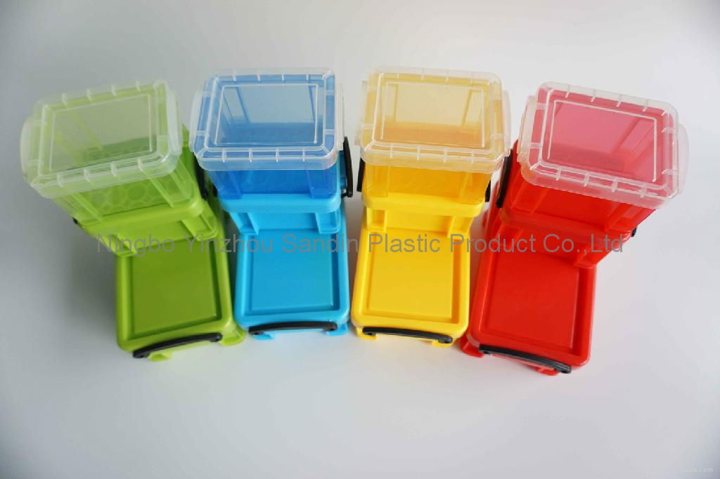 plastic mini box multi color 3