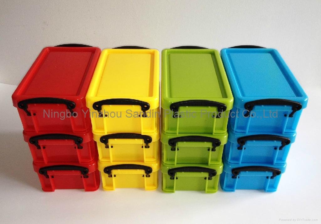plastic mini box multi color 4