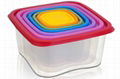 14 Pieces storage container with lid 