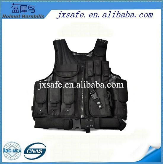 Black Tactical MOLLE VEST military equipment airsoft tactical vest