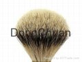 Badger hair shaving brush knot 4
