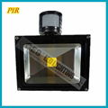 Factory Directly Sale Sensor 20W LED Flood Light PIR Induction Lamp 2