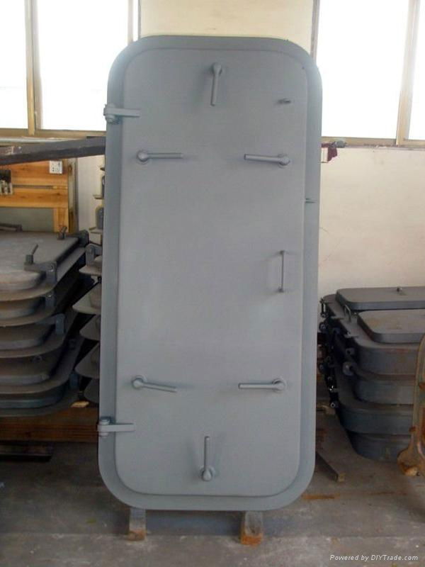 Hot Sale Steel or Aluminum Watertight Marine Door 4