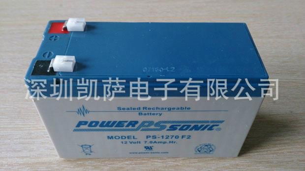 美國原裝鉛酸電池Power-Sonic PS-1270F2 5