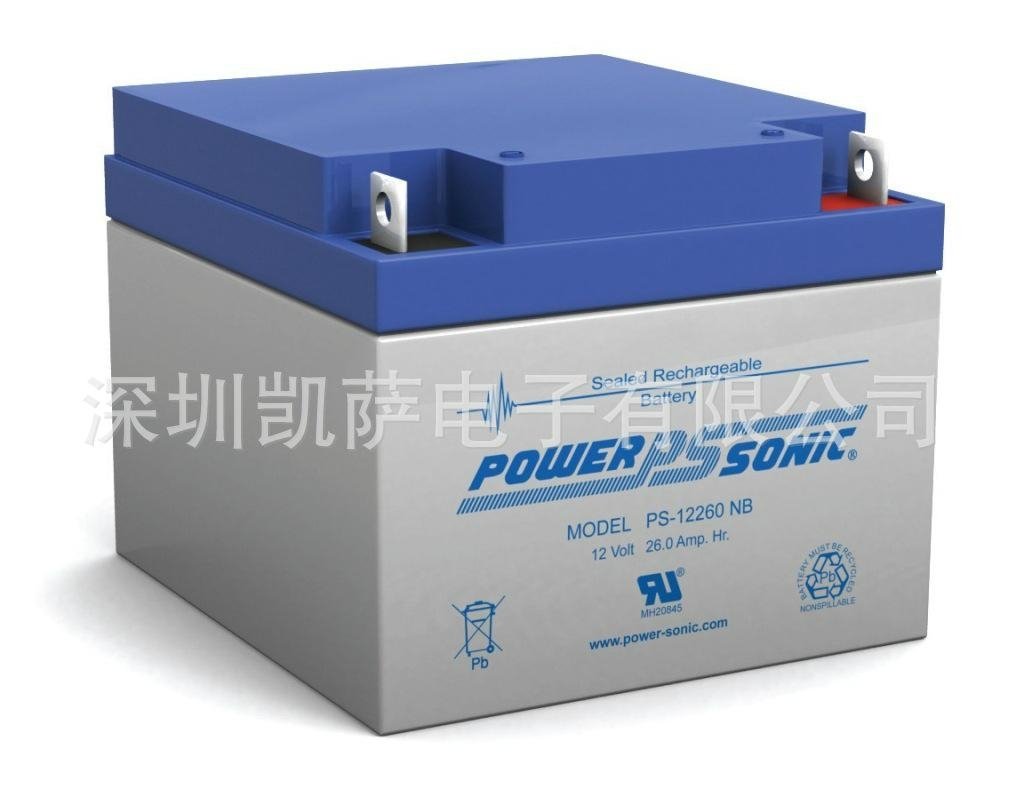 Power-Sonic PS-12260NB密封鉛酸電池
