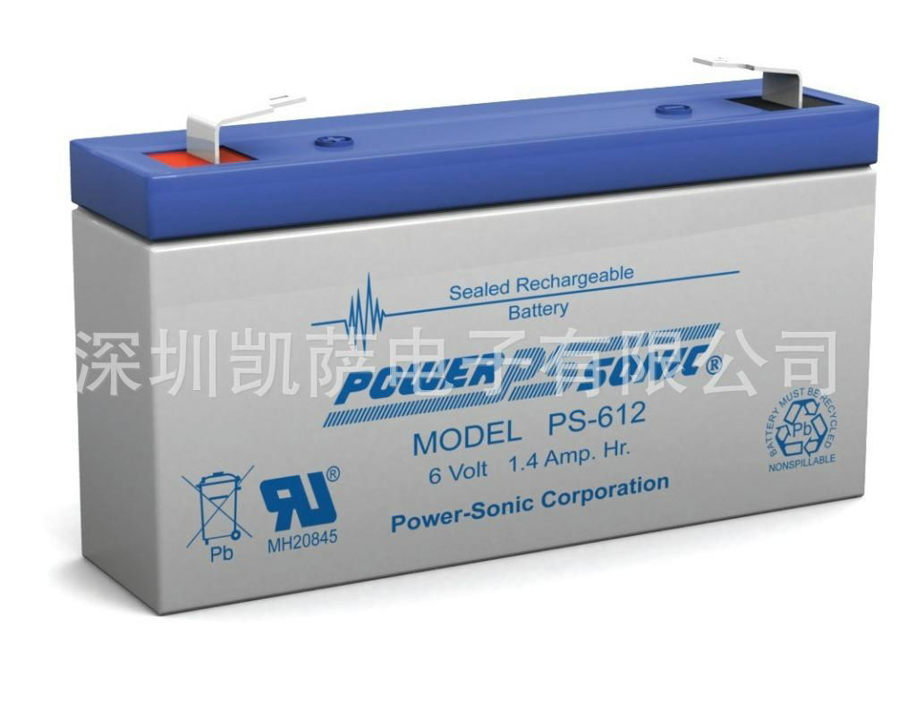 原廠直供Power-Sonic PS-612密封鉛酸電池 5
