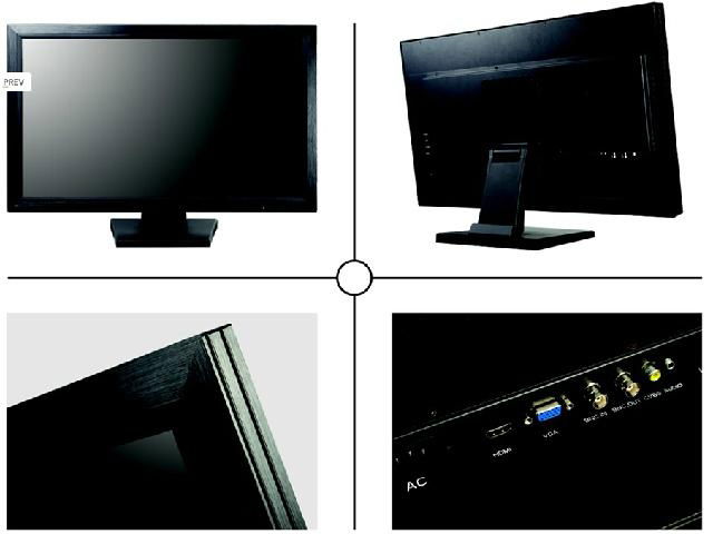 55" Thin and superior quality cctv monitor
