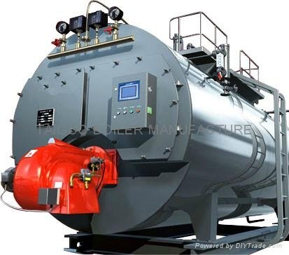 2014 hot sale!! 0.5-6tons firetube gas steam boiler & oil steam boiler price
