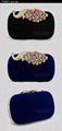 Luxury Women's Peacock Rhinestone Clutch Evening Bag 2