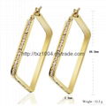 Stainless Steel Fashion Jewelry Earrings 2