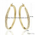 Stainless Steel Fashion Jewelry Earrings 4