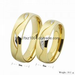 Stainless Steel couple rings