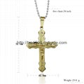 Stainless Steel Cross Pendant