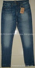 Menes Jeans stock lot Bangladesh