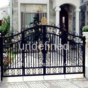 wrought iron handcrafted gates 3