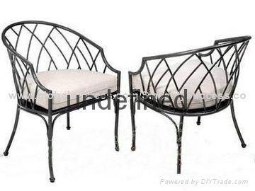 Wrought iron chair 2