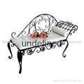 Wrought iron chair