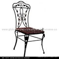 Wrought iron chair 5