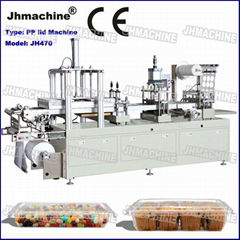 New Condition Plastic Thermoforming machine with Automatic cutter for Lids