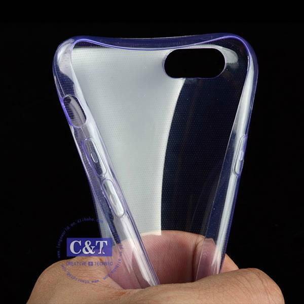 New Design 0.3mm ultra thin soft clear tpu case for iphone 6 5